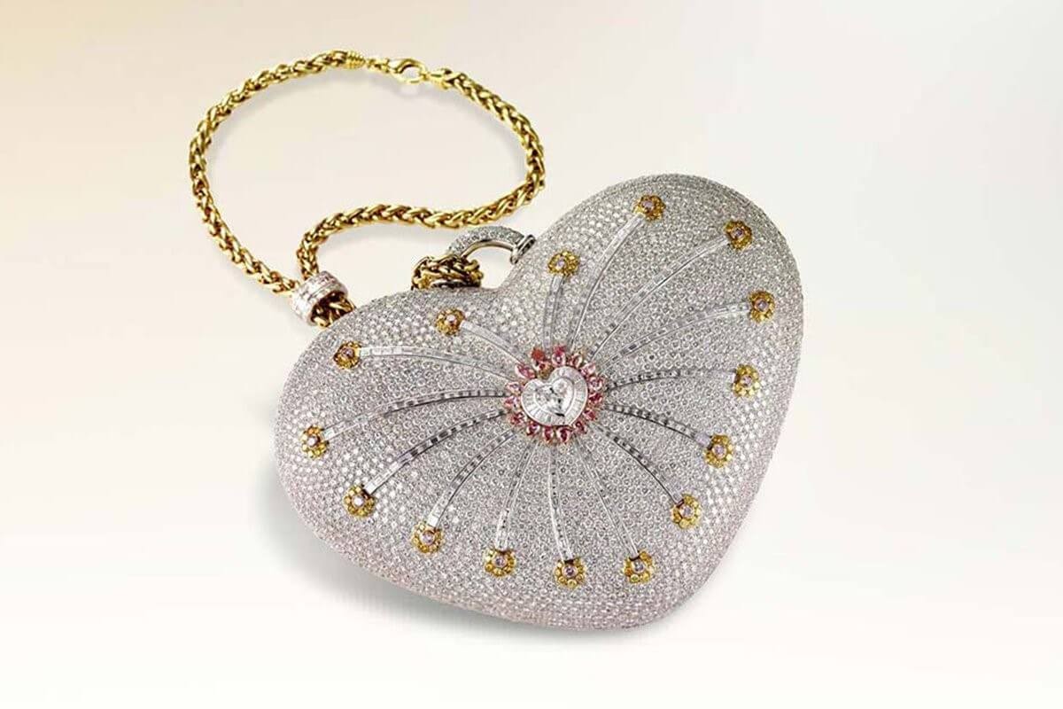 The Mouawad 1001 Nights Diamond Pearl Purse